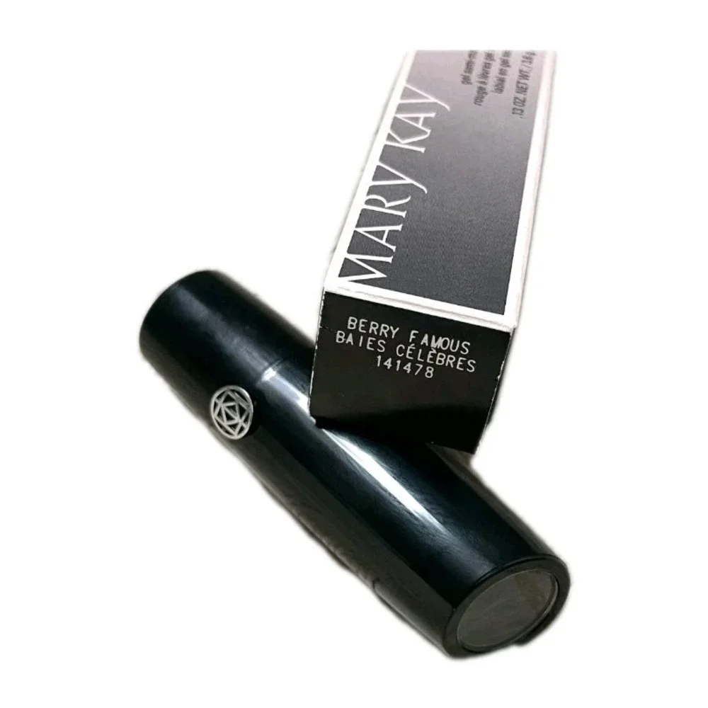 New In Box Mary Kay Gel Semi-Matte Lipstick Berry Famous Full Size